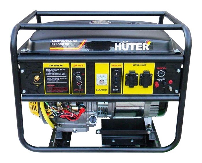 Газовый генератор Huter DY6500LXG   по низкой цене с .