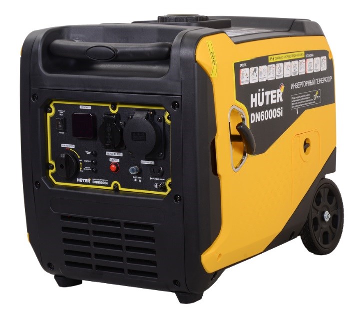 Инверторный генератор Huter DN 6000Si - фото