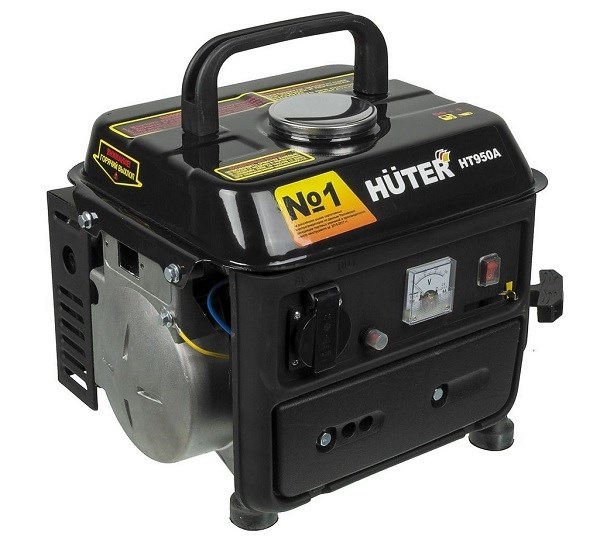 Бензиновый генератор Huter HT950A   по низкой цене с .