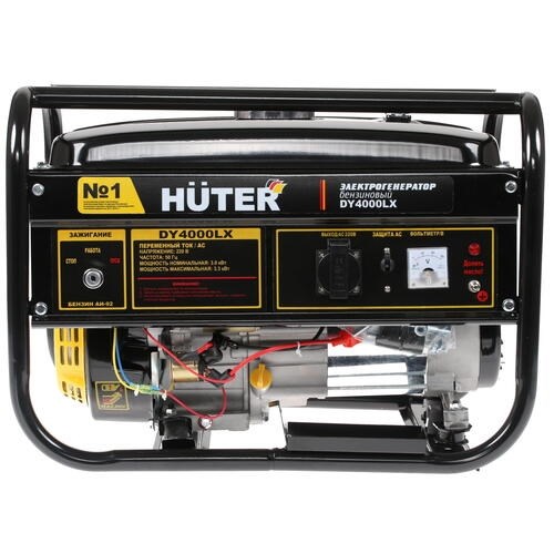 Бензиновый генератор Huter DY4000LX   по низкой цене с .