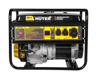 Бензиновый генератор Huter DY8000L - фото